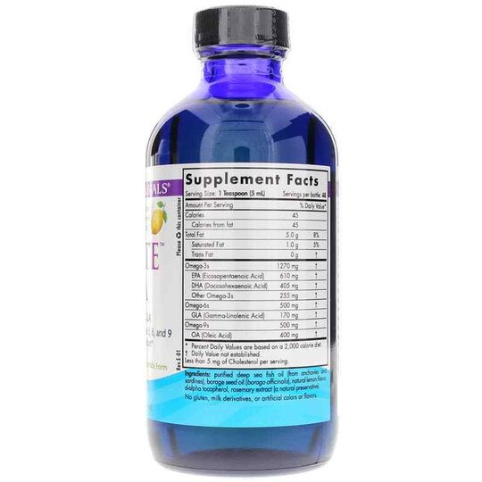 Complete Omega Liquid Lemon, NRN